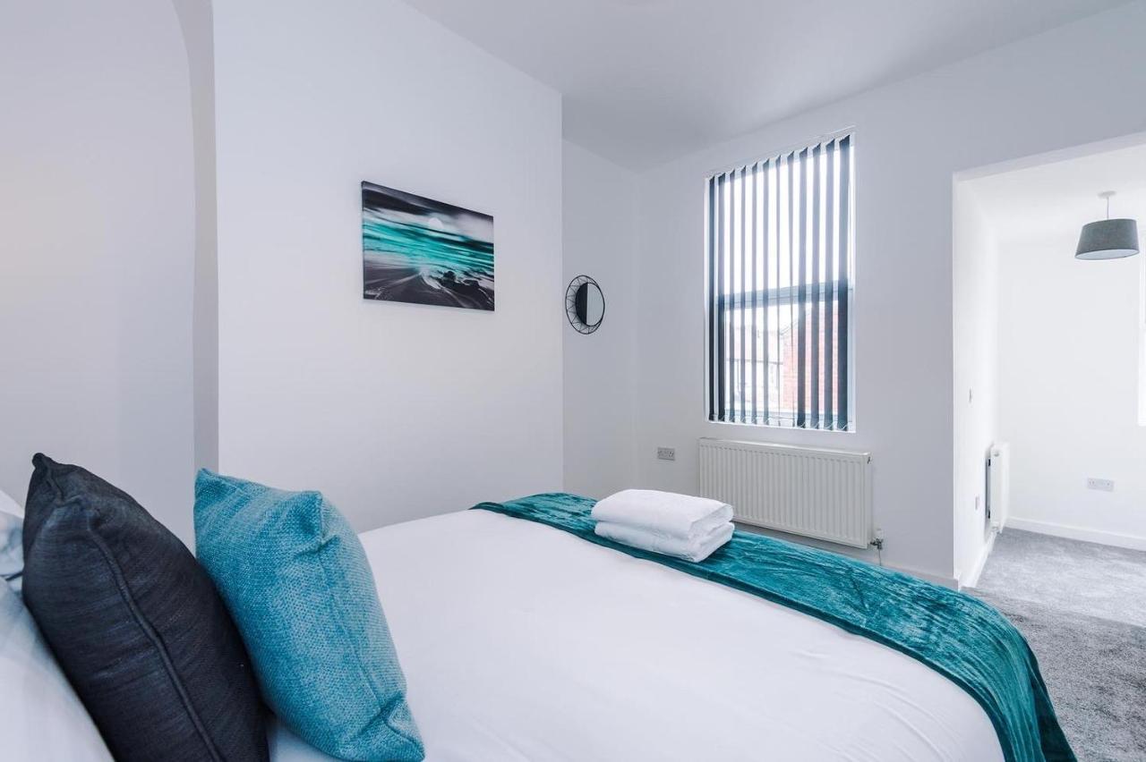 Cosy 3 Bed 3 Bath House - Central Liverpool -Self Check-In & Free Parking! Villa Exterior foto